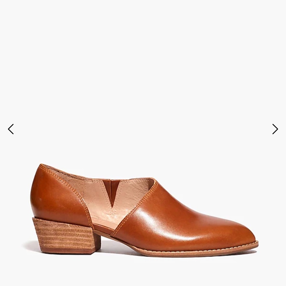 Madewell The Lucie shoes booties women size 11 brown Leather - Picture 4 of 12